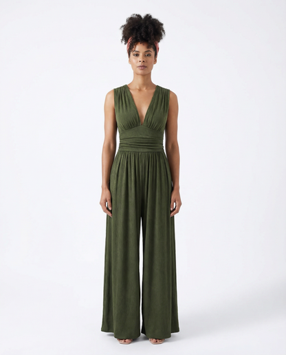 Charity™ – Schicker ärmelloser Jumpsuit mit weitem Bein