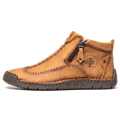 Hudson — Handgenähte Lederstiefeletten