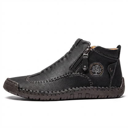 Hudson — Handgenähte Lederstiefeletten