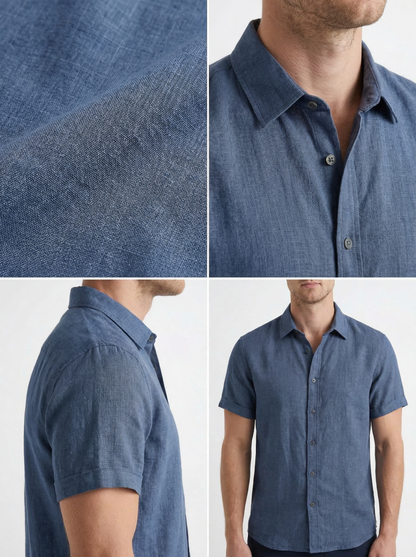 Georgie | Camisa esencial prémium
