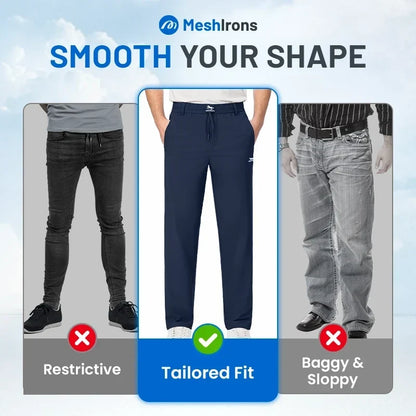 ALEVITA™ MeshIrons - Pantalones casuales para hombre con paneles de malla transpirables