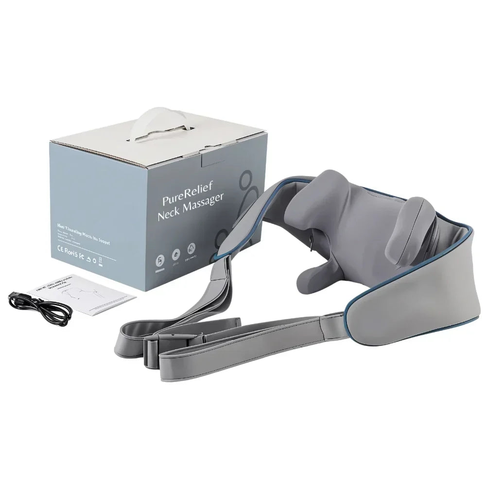 FlexiRelief – Wiederaufladbares Nacken- & Schultermassagegerät