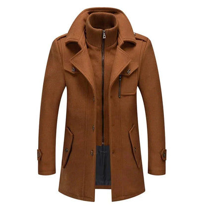 Peaky™ – Abrigo masculino de dos piezas para estilo y calidez