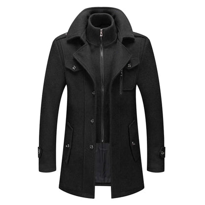 PEAKY™ | Zweiteiliger Herrenmantel für Stil und Wärme