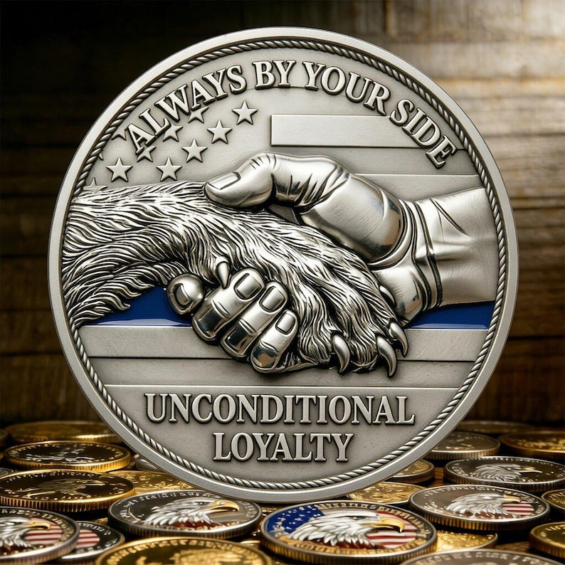 La promesa del guardián: moneda de honor K9
