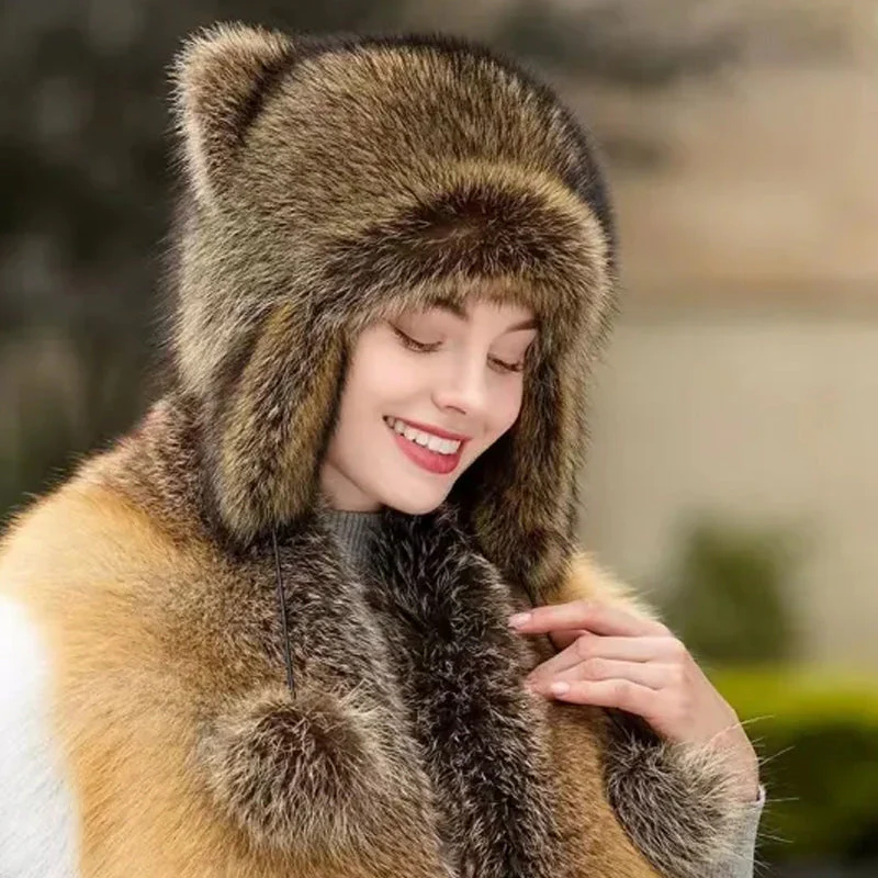 ArtiFur Elite – Premium handgefertigte Wintermütze