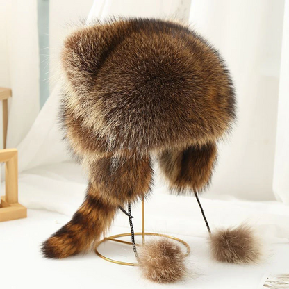 ArtiFur Elite – Premium handgefertigte Wintermütze