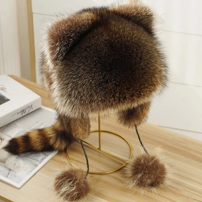 ArtiFur Elite – Premium handgefertigte Wintermütze