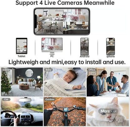 SecureSight – Cámara WiFi Mini 1080P