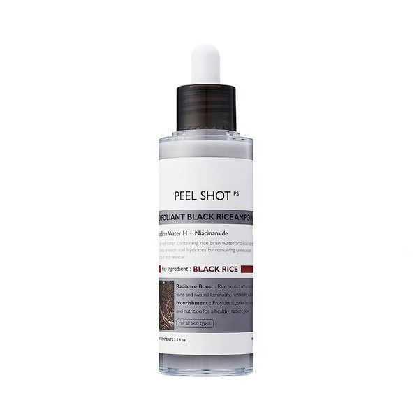 SkinAura – Suero Ampolla Exfoliante Suave de Arroz Negro