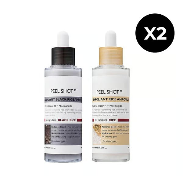 SkinAura – Suero Ampolla Exfoliante Suave de Arroz Negro