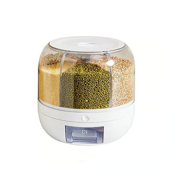 SealFresh – Dispensador de granos con tapa antiderrame