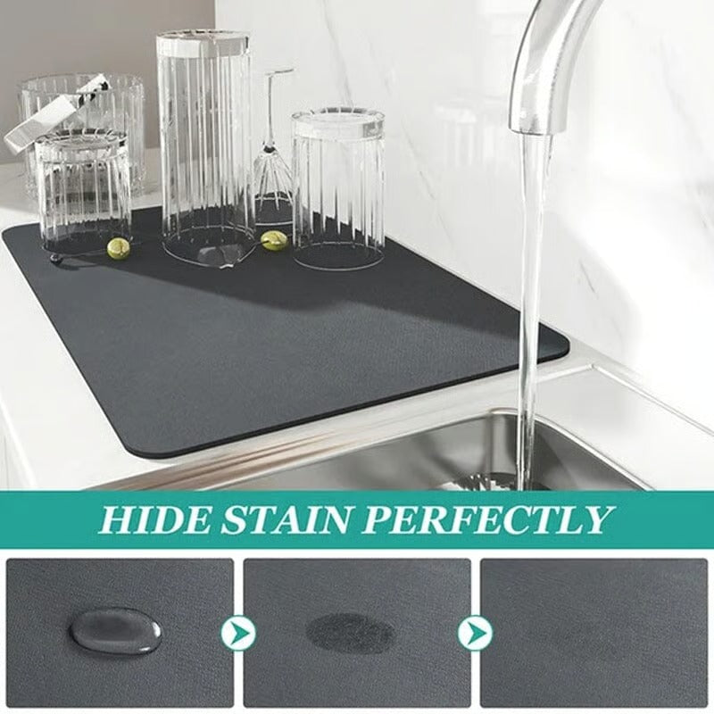 NoSpill – Almohadilla secadora para fregadero de cocina