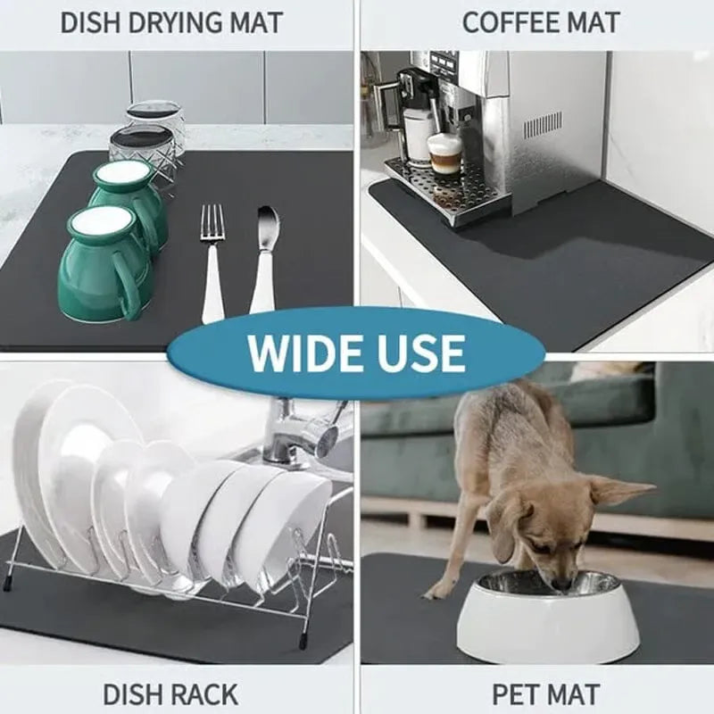 NoSpill – Almohadilla secadora para fregadero de cocina