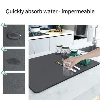 NoSpill – Almohadilla secadora para fregadero de cocina