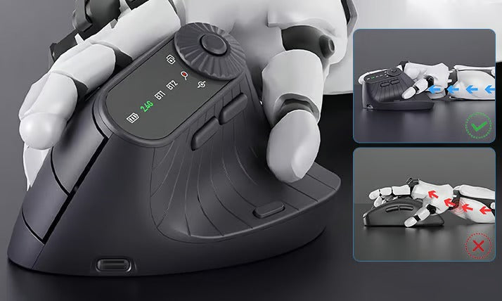 FlexiClick – Kabellose Maus mit dreifacher Verbindungsmöglichkeit