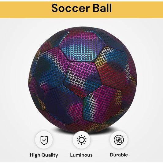 Balón NeoGlow – Balón de fútbol de entrenamiento reflectante