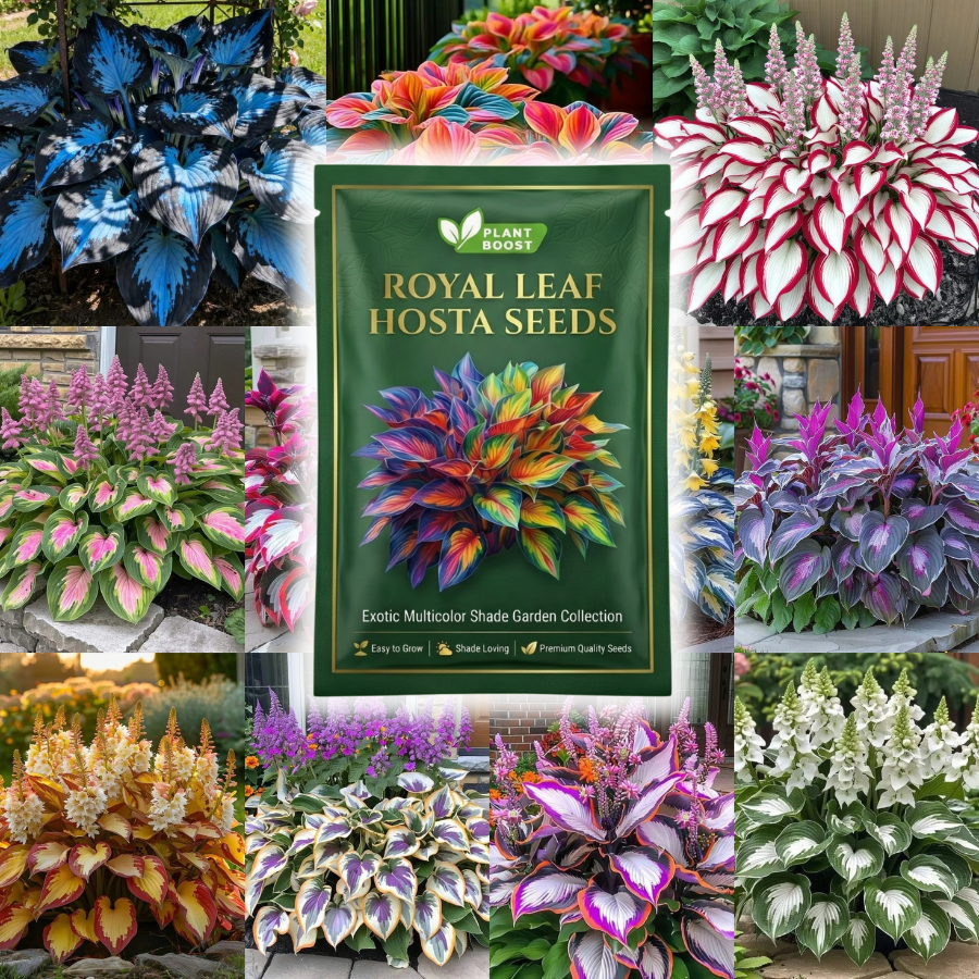 Paraíso de Hostas – Paquete de Semillas de Follaje Raro