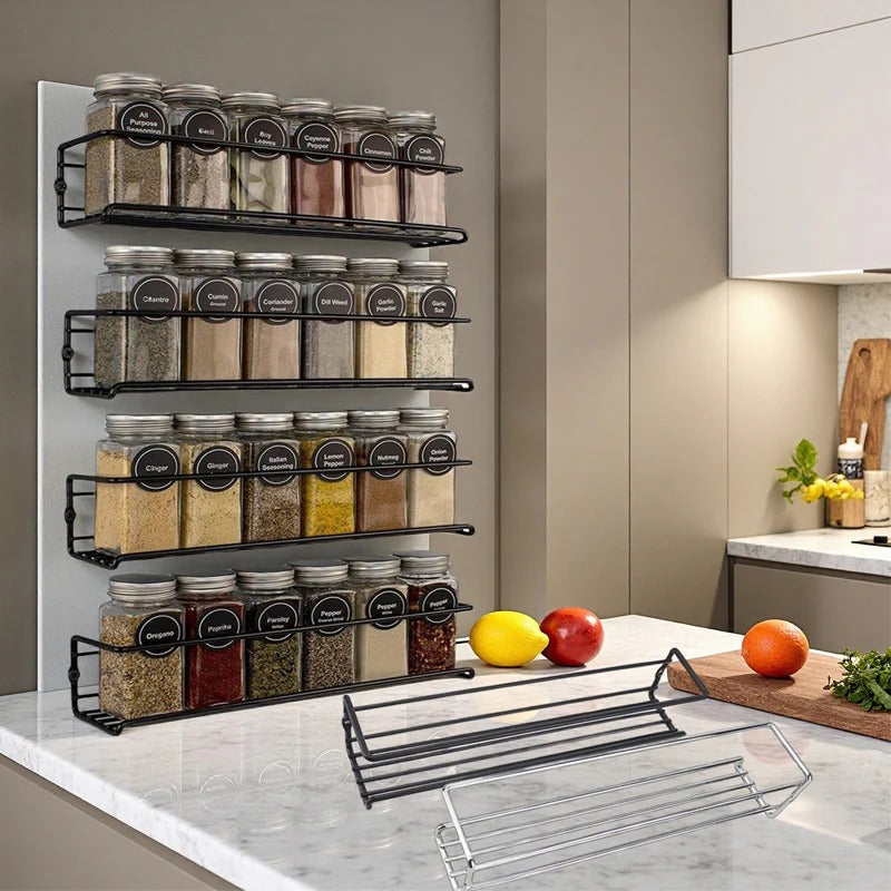 SpiceStack Pro – Estantería de almacenamiento montada en la pared