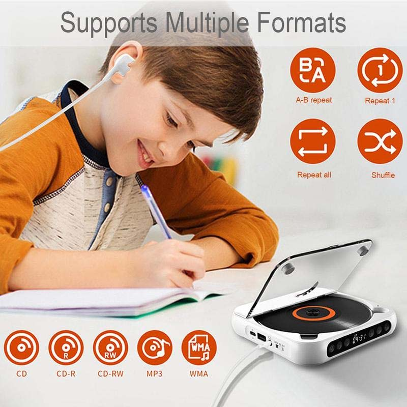 SoundCarry – Reproductor de CD Bluetooth portátil