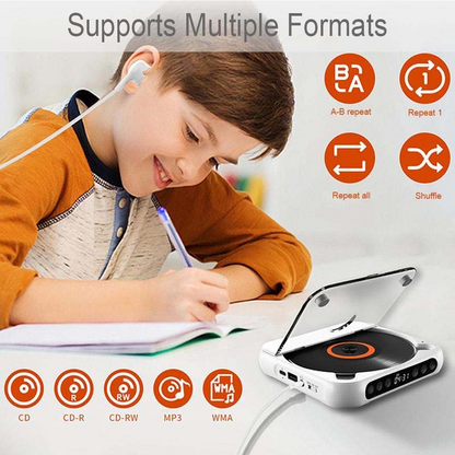 SoundCarry – Reproductor de CD Bluetooth portátil