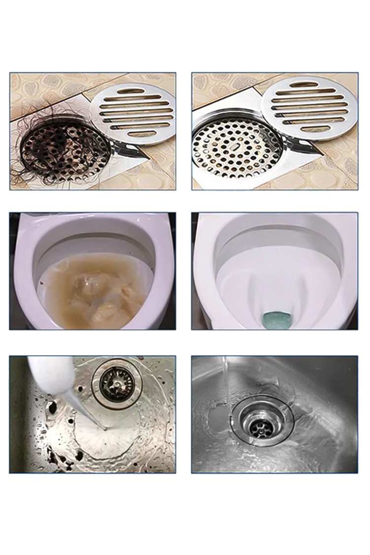 FlowFix – Limpiador de tuberías para desatascar rápido