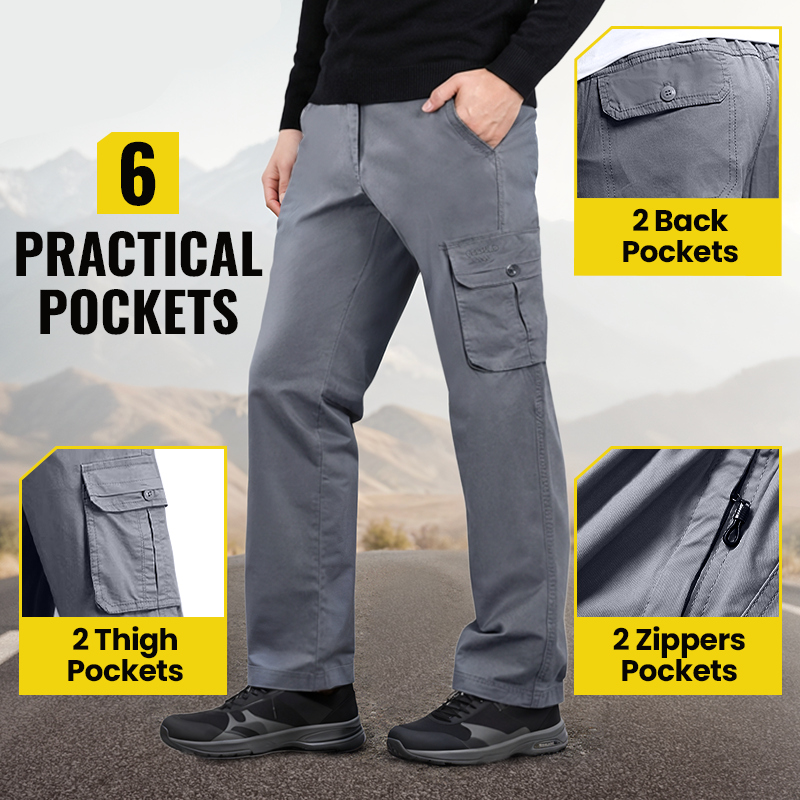 FlexStride Pro – Pantalones Utilitarios Ultra Cómodos