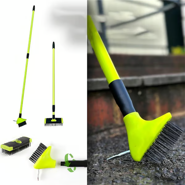 GardenPro – Vielseitiges 3-in-1 Unkrautbürsten-Set