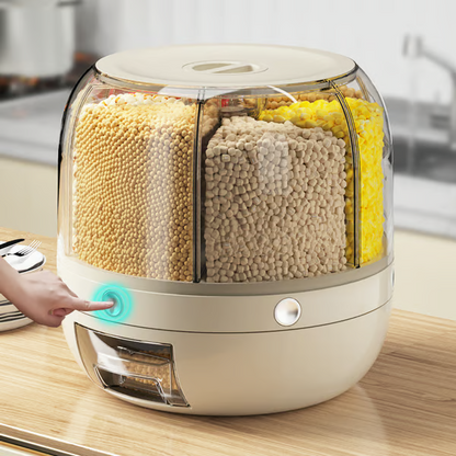 SealFresh – Dispensador de granos con tapa antiderrame