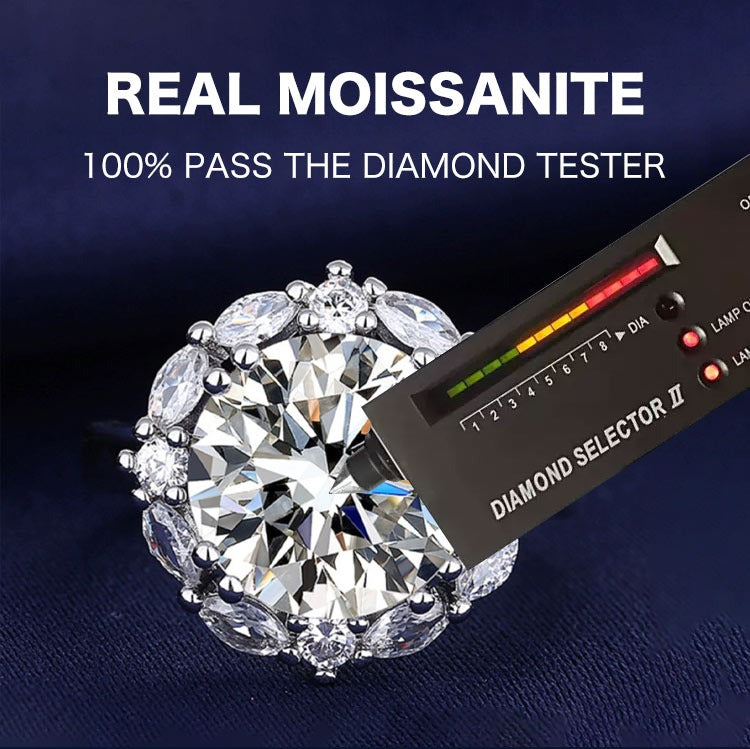 DiamondGlow – 5-Karat-Moissanit-Schmuck