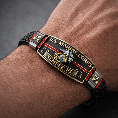 SemperValor – Pulsera Homenaje al Cuerpo de Marines de EE. UU.