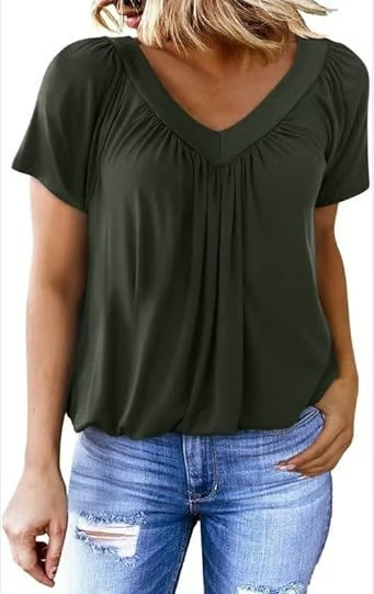 ComfyChic – Paquete Múltiple de Cuello V Versátil
