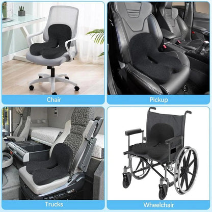 ComfyGrip – Rutschfestes Sitzkissen aus Memory-Schaum