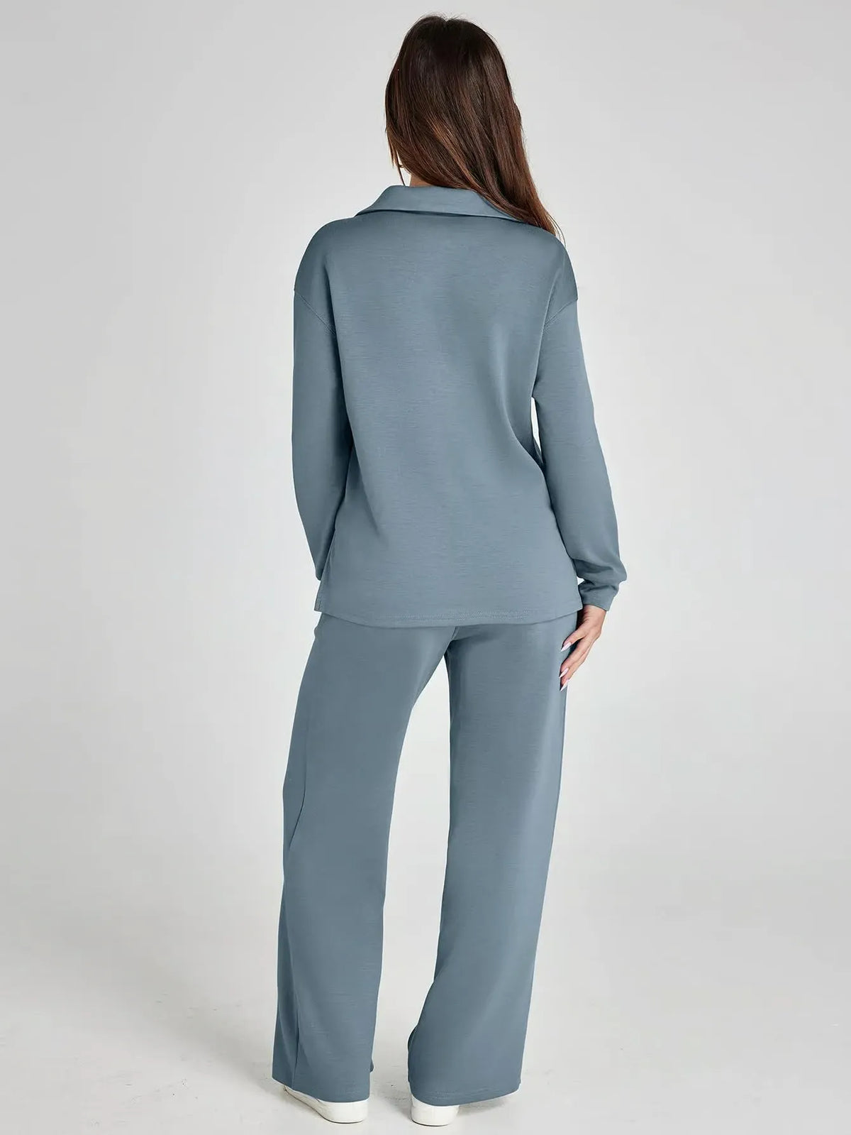 Conjunto SkySilk – Ropa de salón ligera