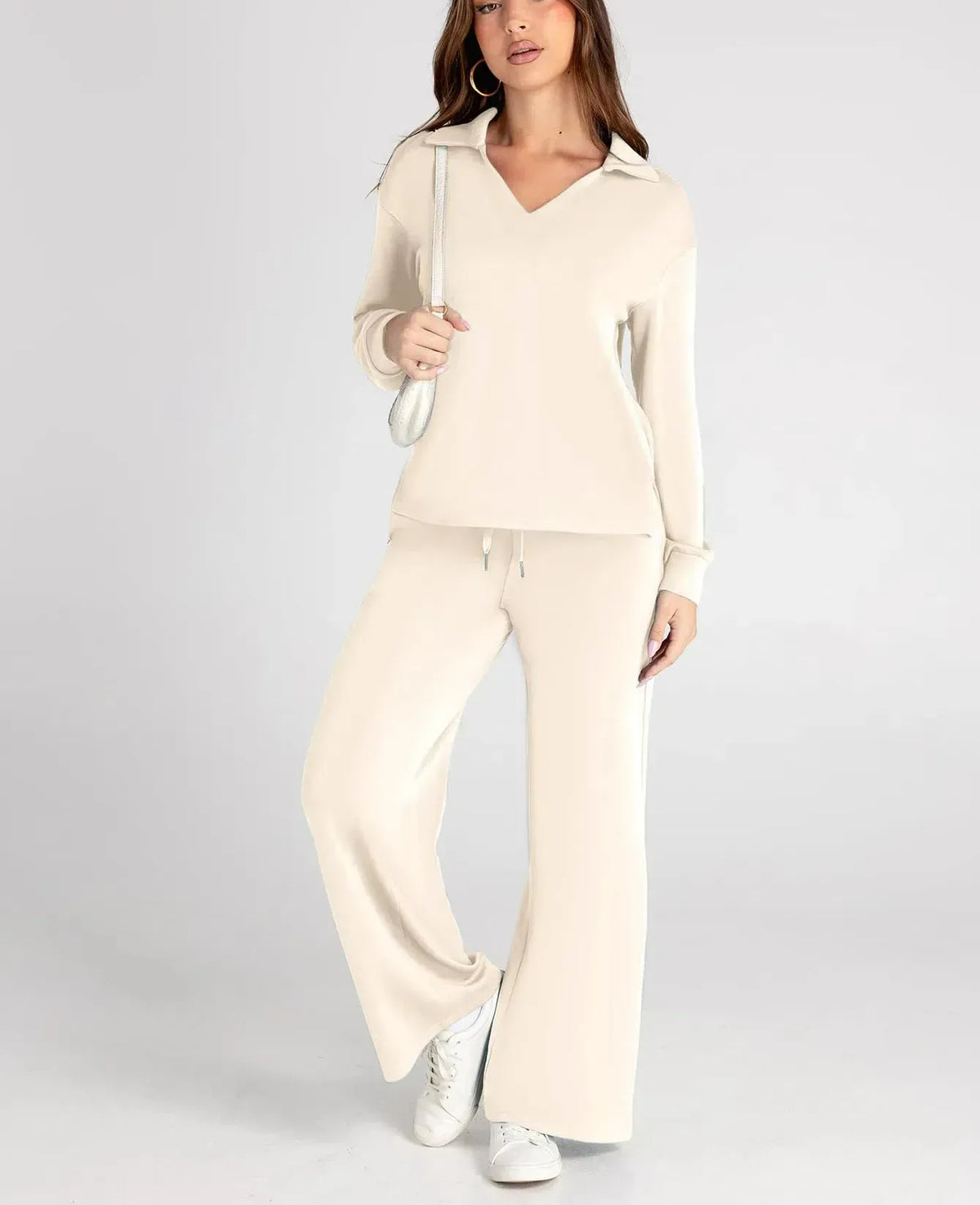 Conjunto SkySilk – Ropa de salón ligera