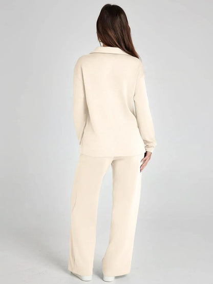Conjunto SkySilk – Ropa de salón ligera