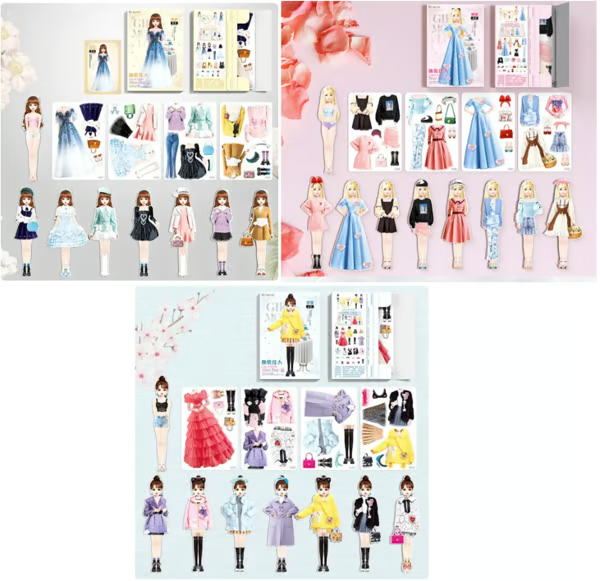 TinyTrendy – Magnetisches Anzieh-Spielset für Babys
