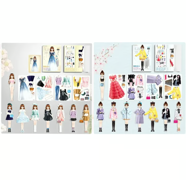 TinyTrendy – Magnetisches Anzieh-Spielset für Babys