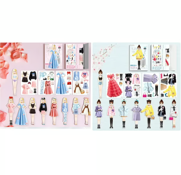 TinyTrendy – Magnetisches Anzieh-Spielset für Babys