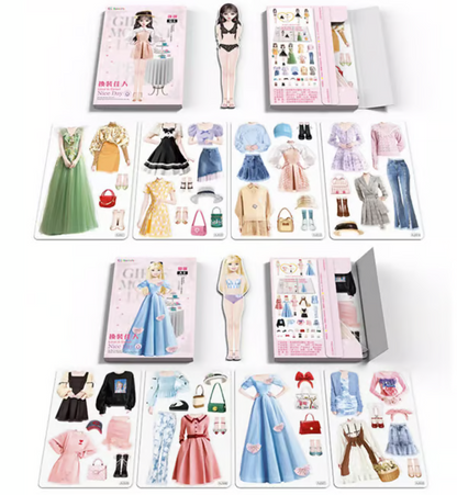 TinyTrendy – Magnetisches Anzieh-Spielset für Babys
