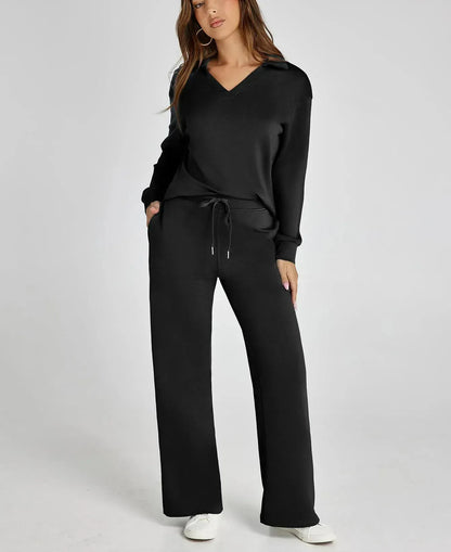 Conjunto SkySilk – Ropa de salón ligera