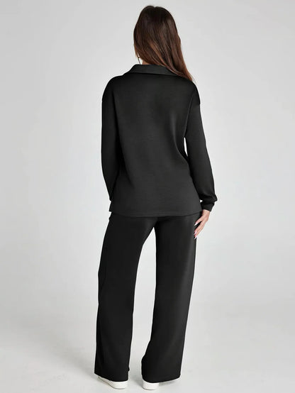 Conjunto SkySilk – Ropa de salón ligera