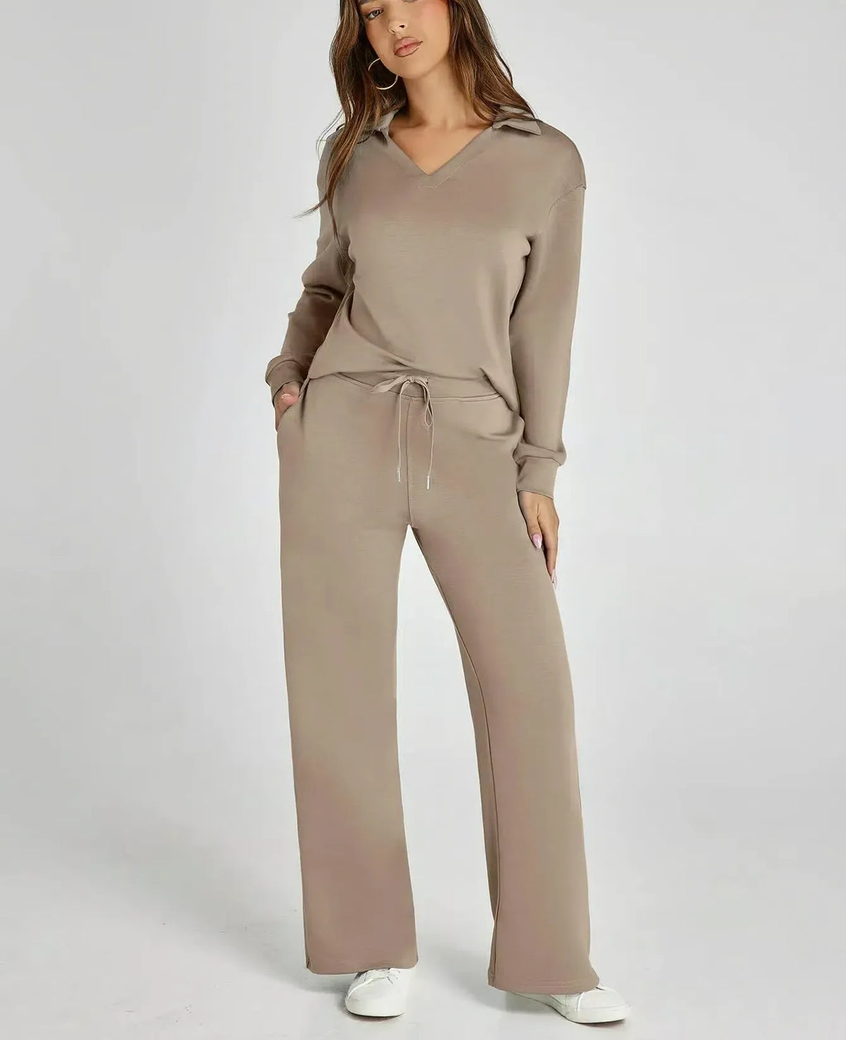 Conjunto SkySilk – Ropa de salón ligera