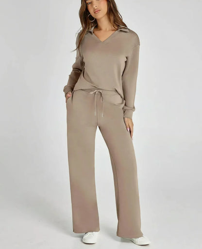 Conjunto SkySilk – Ropa de salón ligera