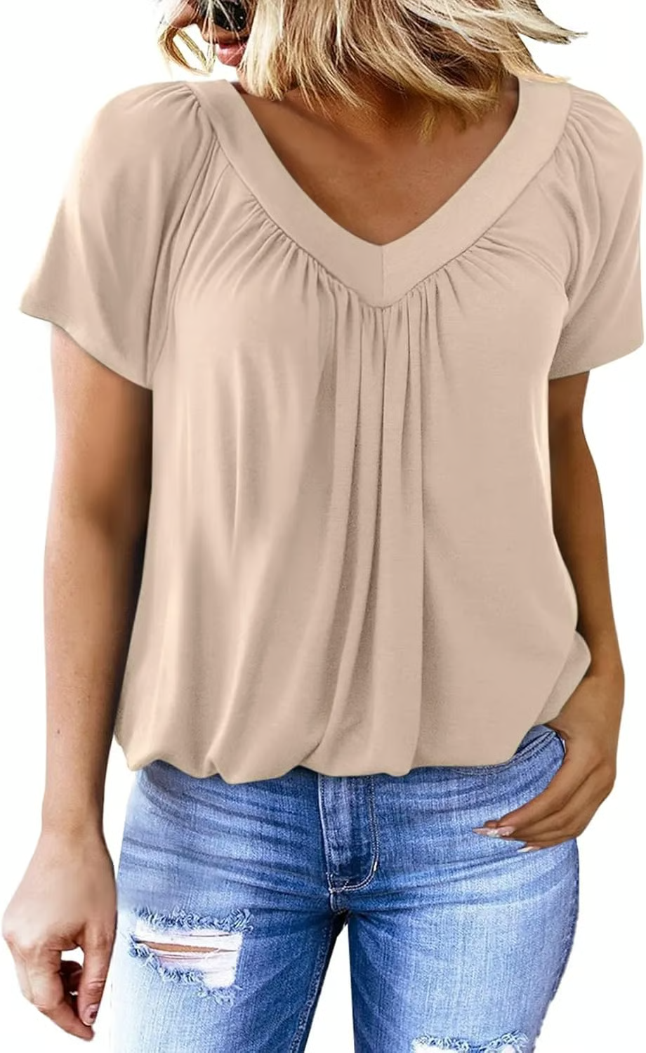 ComfyChic – Paquete Múltiple de Cuello V Versátil
