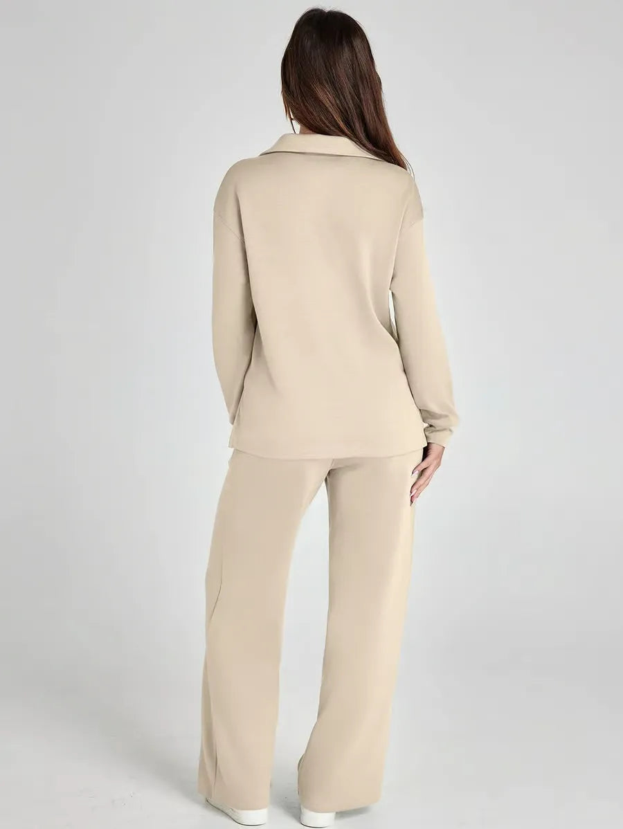 Conjunto SkySilk – Ropa de salón ligera
