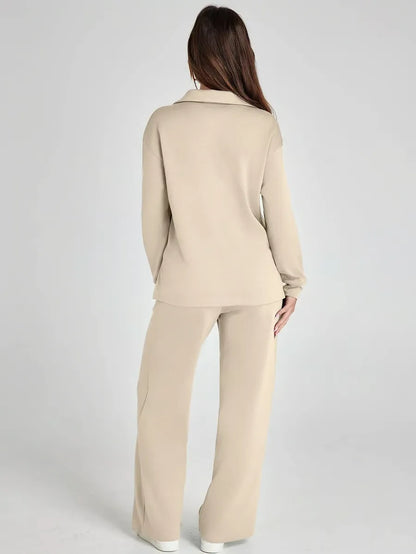 Conjunto SkySilk – Ropa de salón ligera