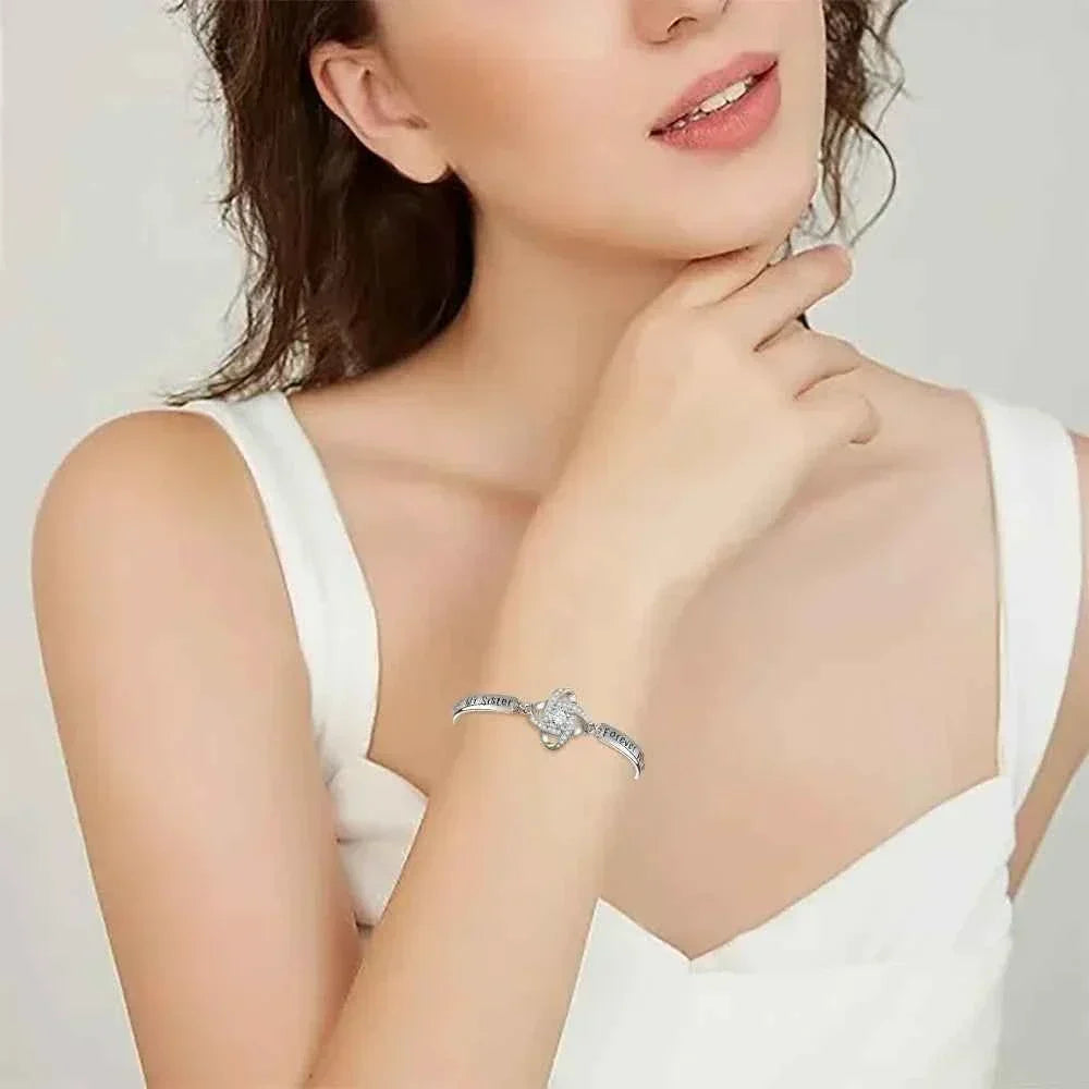 HeartCore – Elegante Pulsera Clover Link