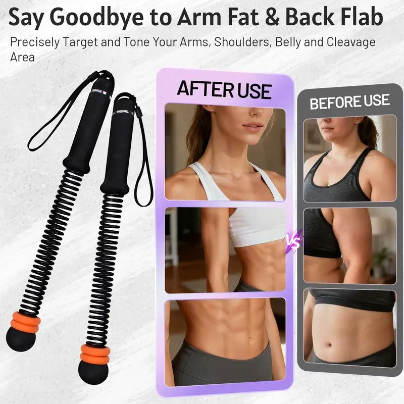 BurnSwing – Seillose, verstellbare Widerstands-Fitnessseile
