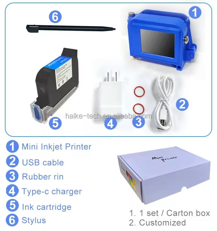 PrintGo – Miniimpresora de inyección de tinta portátil